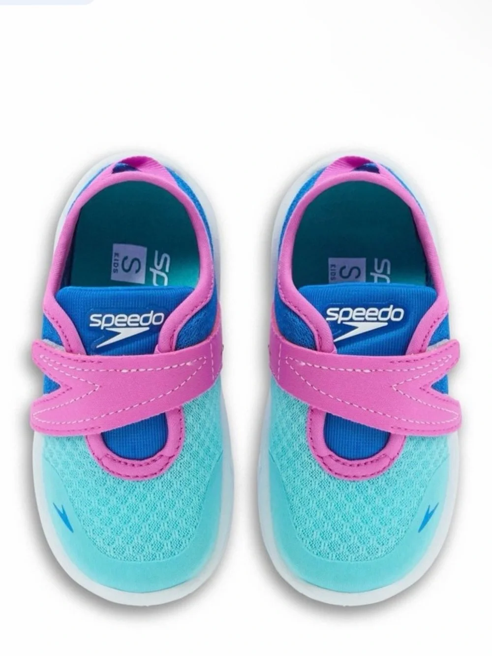 Speedo Kids Water Shoes in Turquoise and Pink